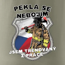 Hasič jsem trénovaný z práce