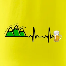 EKG z hor na pivo