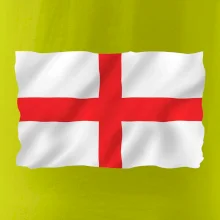 Anglická vlajka vlající