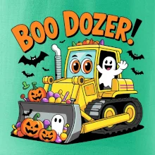 Halloweenský boo dozer