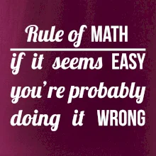 Rule of math