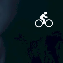 Obrázek kola na prsu - ikona panáček