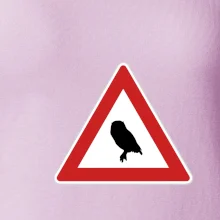 Dopravní značka - Pozor sova