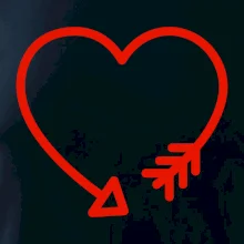Srdce šíp Srdce šíp