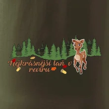 Nejkrásnější laň v revíru