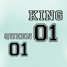 King - Queen - 01 dres (černobílá)