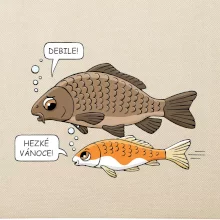 Hezké Vánoce Kapr a Koi kapr (Hana-creative) Hezké Vánoce Kapr a Koi kapr (Hana-creative)