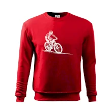 MTB kreslený cyklista