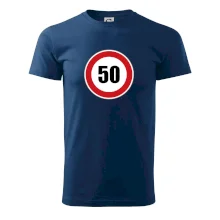 Dopravní značka - omezení rychlosti 50