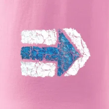 Párová turistická značka modrá