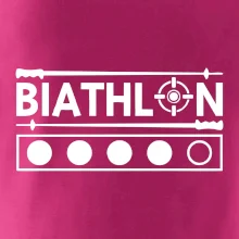 Biathlon terč a hůlky