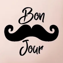 Mustache Bon Jour