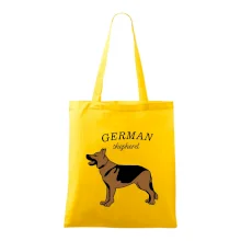 Německý ovčák - hnědý s nápisem