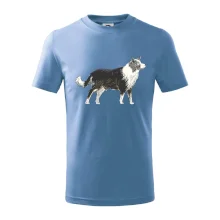 Border kolie kreslená