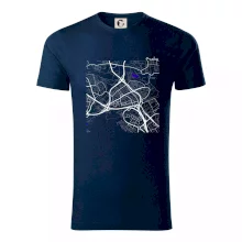 Praha - 14100 mapa s vodními toky