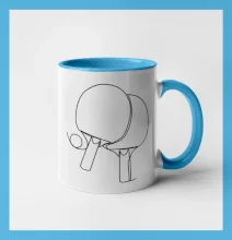 Pálky na stolní tenis jedním tahem