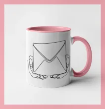 Obálka pošták jedním tahem