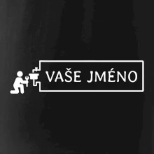 Instalatér - jméno v rámečku