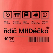 Čárový kód -  Řidič MHD