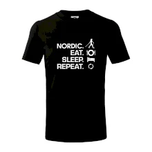 Nordic walking eat sleep