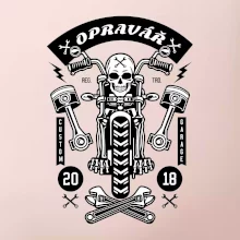 Lebka motorkář opravář