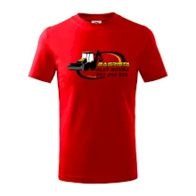 Bagrista v kruhu - vlastní nápis