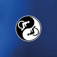 Jin jang vozíčkář Jin jang vozíčkář