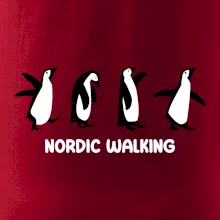 Nordic walking tučňáci - kreslení