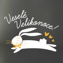Veselé Velikonoce - bíle