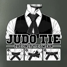 Judo tie jediná kravata