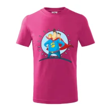 Táta superman - holka a kluk