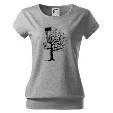 Disc golf pozor strom