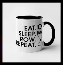 Eat sleep row repeat