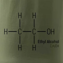 Molekulární struktura Ethanol
