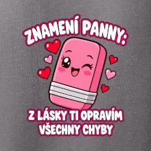 Znamení Panny Z lásky ti opravím všechny chyby