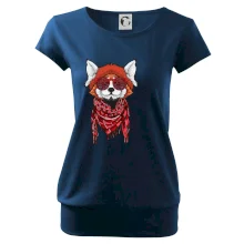 Červená panda hipster