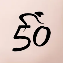 Cyklista slaví padesátku (50)