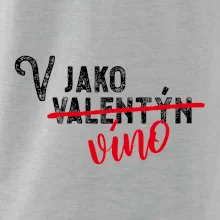 V jako Valentýn VÍNO