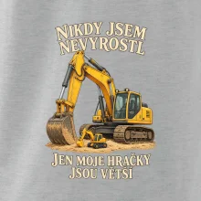 Nikdy jsem nevyrostl jen moje bagry jsou větší