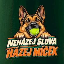 Neházej slova házej míček - vlčák