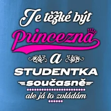 Je těžké být princezna - studentka