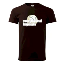 Volejbalová legenda - bílé písmo