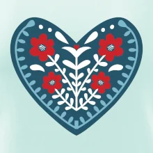 Folklor - srdce modré plné