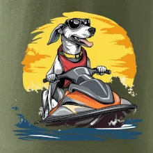 Chrt na vodním skútru