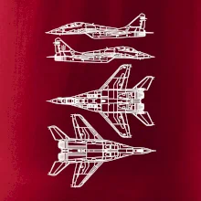 Mig 29 Fulcrum - obrys