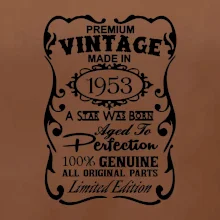 Vintage Etiketa - 1953