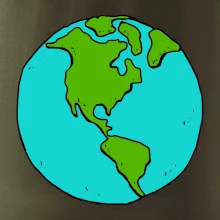 Planeta na prsu - Amerika