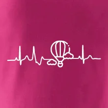 EKG létání balonem