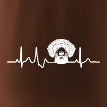 Lagotto romagnolo hlava EKG