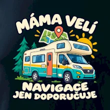 Máma velí navigace jen doporučuje rodinný karavan